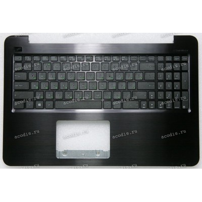 Keyboard Asus X556UA-1A, X556UB, X556UJ чёрный матовый, русифицированный (90NB09S1-R31RU0)+ Topcase