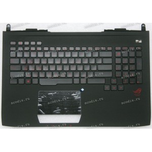 Keyboard Asus G751JL, G751JM-1A, G751JT, G751JY чёрный матовый, русифицированный (90NB06G1-R30200)+ Topcase