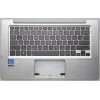 Keyboard Asus TX300CA серебристый, чёрная клавиатура (13N0-NYA0311, 13NB0071AM0611)+ Topcase