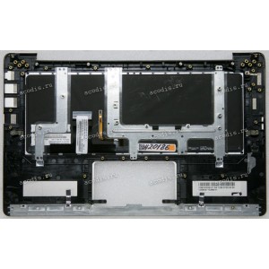 Keyboard Asus TX300CA серебристый, чёрная клавиатура (13N0-NYA0311, 13NB0071AM0611)+ Topcase