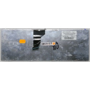Keyboard Asus U30, U30JC, U30SD, U35, U35JC, U40, U40SD, UL30, UL30A, UL30VT, UL80, UL80VT черная с серебристой рамкой (04GNWT1KRU00-3)