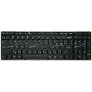 Keyboard Lenovo IdeaPad G500, G505, G510, G700 чёрная матовая русифицированная (25210932)