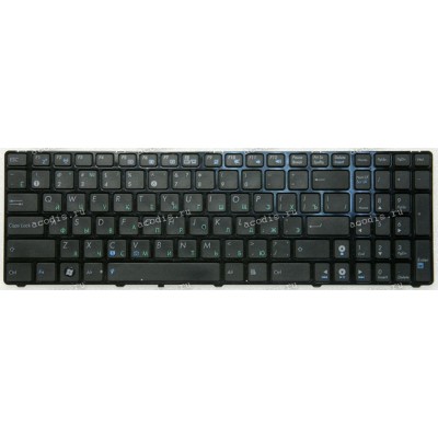 Keyboard Asus G51, G51J, G51Jx, G51V, G51Vx, G53, G53Sx, G53Sw, G53Jw, G60, G60J, G60Jx, G60V, G60Vx, G72, G72Gx, G72Jh, G73, G73Sw, G73Jh, G73Jw, K52, K52D, K52De, K52Dr, K52Dy, K52F, K52N, K52J, K52Jb, K52Jc, K52Je, K52Jk, K52Jr, K52Jt, K52Ju, K52Jv, K5