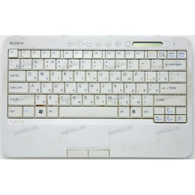 Keyboard Sony VGP-WKB6RU (p/n: 148055811) беспроводная (White/Matte/RUO) русифицированная белая матовая