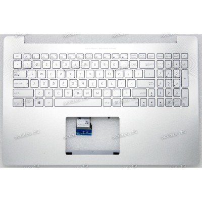 Keyboard Asus N501VW-1A серебро нерусифицированная (90NB0AU1-R32UI0) + Topcase