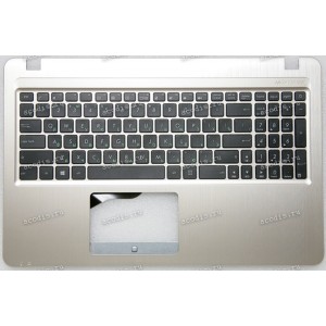 Keyboard Asus X540LJ-1A, X540LA-1A шампань русифицированная (90NB0B1-R30590, 90NB0B01-R30200, 90NB0B01-R30590, 13NB0B01AP0301) + Topcase
