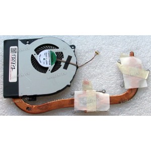 Сист.охл. Asus K46CB, K46CM (p/n 13GNTJ1AM011-1) 4 pin