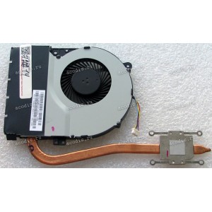 Сист.охл. Asus X550EA (p/n 13NB03R1AM0101) 4 pin