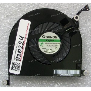 Кулер Apple MacBook Pro Unibody 17" A1297, MC226, MC227 (Left side) (p/n Q002206D25U2A, MG45070V1-Q020-S99) 4 pin Кулер Apple MacBook Pro Unibody 17" A1297, MC226, MC227 (Left side) (p/n Q002206D25U2A, MG45070V1-Q020-S99) 4 pin