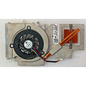 Сист.охл. Asus F3JA, F3JC, F3JM, F3JP, F3JR, F3JV, F3P, F3SA, F3SC, F3SE, F3SR, F3SV, F7SR, M51SN, M51SR (p/n 13N0-4QA0101, 13GNI11AM022-1) VGA, 4 pin