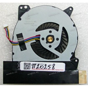 Кулер Asus G750JM, G750JW, G750JX (p/n 13NB00N1M02011, KSB0612HB-CL45) CPU 4 pin, толщина 15 mm
