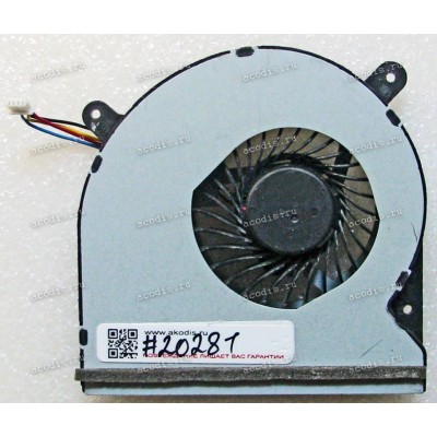 Кулер Asus G750JM, G750JW, G750JX (p/n 13NB00N1M04111, KSB0612HB-CL46) VGA 4 pin, толщина 15 mm