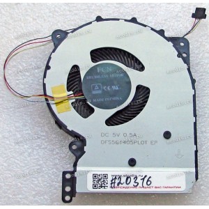 Кулер Asus X507LA, X507MA, X507UF (p/n 13NB0HI0T01011, 13N1-3XP0111, DFS561405PLOT EP), THE,  4 pin