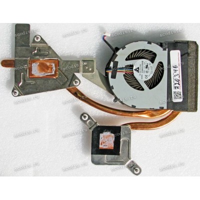 Сист.охл. Sony SVE171 (p/n AT0SZ002DT0, KSB05105HB-AL70) 4 pin