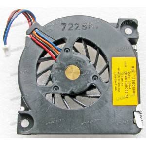 Кулер Toshiba Portege R400 (p/n GDM610000075, GDM610000277, MCF-TS5008P05) 4 pin