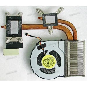 Сист.охл. HP Envy 17 (p/n: 3XSP9TATP10, 633077-001) 3 pin
