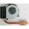 Сист.охл. Asus Eee PC 1215B (p/n: 13NA-3CA0101, 13GOA3C1AM010) 4 pin