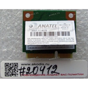 WLAN Half Mini PCI-E U.FL Realtek RTL8723AE 802.11 b/g/n BT4.0 Toshiba Satellite C855 (Toshiba p/n 0C011-00062100) Antenna connector U.FL WLAN Half Mini PCI-E U.FL Realtek RTL8723AE 802.11 b/g/n BT4.0 Toshiba Satellite C855 (Toshiba p/n 0C011-00062100) Antenna connector U.FL