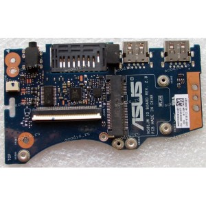 USB & Audio & CardReader board Asus N501JW (p/n 90NB0870-R10010) REV:2.0