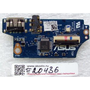 USB & Audio & CardReader board Asus UX31E (p/n 90R-N8NAU1000Y) 