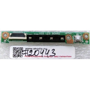 LED board Asus U3S (p/n 08G23US03207) 