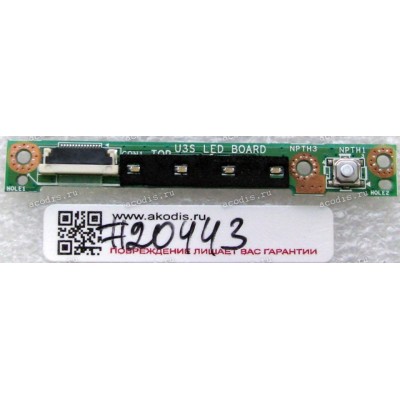 LED board Asus U3S (p/n 08G23US03207) 