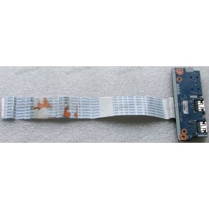 USB & Audio & cable board Asus K75DE (p/n: 90R-NB3US1000C) REV:2.0 USB & Audio & cable board Asus K75DE (p/n: 90R-NB3US1000C) REV:2.0