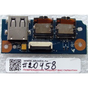 USB & Audio board Asus K55DE, K55DR, K55N (p/n 90R-NANIO1000Y) REV 2.0
