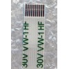 FFC шлейф 10 pin прямой, шаг 0.5 mm, длина 214 mm TouchScreen board Asus All In One ET2324IUT, V230ICGT, V230ICUT (p/n 14010-00104900)