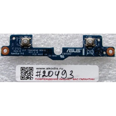 TouchPad Mouse Button board Asus U1F REV:2