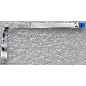 FFC шлейф 4 pin прямой, шаг 1.0 mm, длина 111 mm TouchPad Asus U1F (p/n 14G122110040)