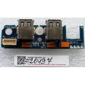 USB board Toshiba Satellite P200, P205 (p/n ISRAA LS-3444P) REV:1.0