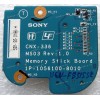 CardReader board Sony VGN-FS315SR, PCG-7D8P, VGN-FS415SMR, PCG-7G5P Memory Stick (p/n 1P-1056100-8010, 1P-1056100-8010, CNX-336 MS03 Rev:1.0, 5B1-S5-0196-H, 61K-S8-1479-H-MS04)
