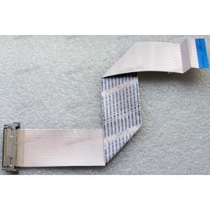 LCD LVDS FFC шлейф мониторный 30 pin обратный, шаг 1.0 mm, длина 245 mm Asus LCD Monitor VW22AD, VW22ADL, VW22AN, VW22ANL, VW22ANLR, VW22AS, VW22ASL, VW22AT, VW22AT-CSM, VW22ATL, VW22ATL-CSM (p/n 14004-00810000), с замком с одной стороны
