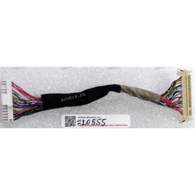 LCD LVDS шлейф мониторный 30 pin, шаг 1.0 mm, длина 125 mm Asus LCD Monitor PB238Q (p/n 14004-01060100)