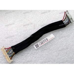 LCD LVDS шлейф мониторный 30 pin, шаг 1.0 mm, длина 155 mm Asus LCD Monitor VS229H-J, VS229H-P, VS229HR, VS229HV, VS239H-J, VS239H-P, VS239HR, VS239HV (p/n 14004-00120200)