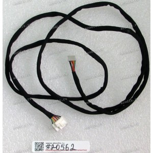 Power cable Asus LCD Monitor MG278Q, MG279Q, MG28UQ, PB277Q, PB278Q, PB278QR, PB279Q, PB27UQ, PB287Q, VN289H, VN289N-W, VN289Q, VN289QL, VN289QR (p/n: 14004-02060400) 6 pin, 910 mm