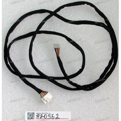 Power cable Asus LCD Monitor MG278Q, MG279Q, MG28UQ, PB277Q, PB278Q, PB278QR, PB279Q, PB27UQ, PB287Q, VN289H, VN289N-W, VN289Q, VN289QL, VN289QR (p/n: 14004-02060400) 6 pin, 910 mm