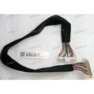 LCD LVDS шлейф мониторный 30 pin, шаг 1.0 mm, длина 320 mm Asus LCD Monitor MG278Q, MG279Q (p/n 14011-00760300)