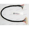 LCD LVDS шлейф мониторный 30 pin, шаг 1.0 mm, длина 280 mm Asus LCD Monitor VE276N, VE276N-C, VN248H (p/n 14004-00380100)