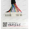 LCD LVDS шлейф мониторный 30 pin, шаг 1.0 mm, длина 280 mm Asus LCD Monitor VE276N, VE276N-C, VN248H (p/n 14004-00380100)