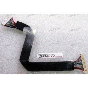 LCD LVDS шлейф мониторный 30 pin, шаг 1.0 mm, длина 245 mm Asus LCD Monitor VC239H, VC239H-W, VC239N, VC239N-W (p/n 14011-00360700)