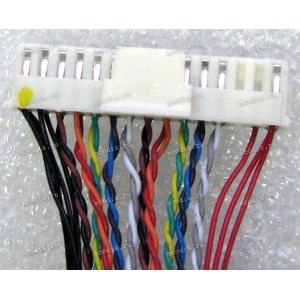 LCD LVDS шлейф мониторный 30 pin, шаг 1.0 mm, длина 320 mm Asus LCD Monitor VN289N-W (p/n 14004-02060700)