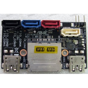USB & CardReader board Asus Desktop A20CD, A20DA, BP2CD, F20CD, F20CE, K20CD, K20CE, K20DA (p/n 90PA07Y0-M0XBN0) REV: 1.0