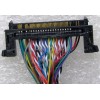 LCD LVDS шлейф мониторный 30 pin, шаг 1.0 mm, длина 180 mm Asus LCD Monitor PA249Q (p/n 14004-01460100)