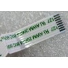 FFC шлейф 8 pin прямой, шаг 1.0 mm, длина 415 mm Asus LCD Monitor VS24AH, VS24AHL, VS24AH-P, VS24AH-TAA (p/n 14004-01460300)