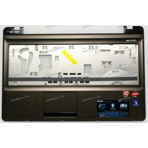 Palmrest Asus K52F, K52D коричневый (13N0-GUA0815, 13GNXM1AP030)