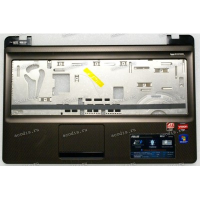 Palmrest Asus K52F, K52D коричневый (13N0-GUA0815, 13GNXM1AP030)