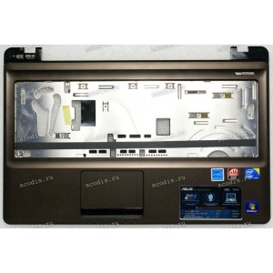 Palmrest Asus K52J, X52J коричневый (13N0-GUA0851)