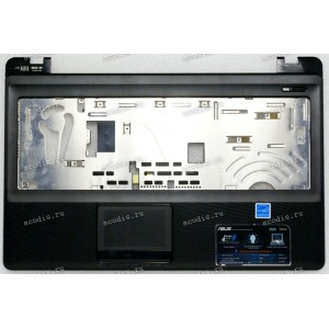 Palmrest Asus K52JR, X52N чёрный матовый орнамент (13GNXM8AP030-1)